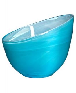 Sea Glasbruk by Kosta Boda Glass Bowl, Candy Blue