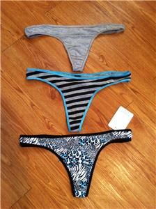 Womens Maternity Large Underwear Panties Thong Lot New with Tags 3