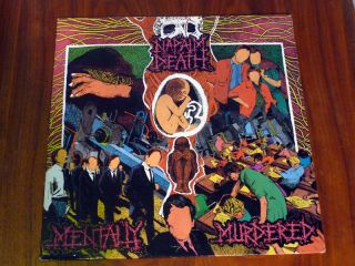 Napalm Death Mentally Murdered 12 EP 1989 on Earache