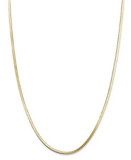 Giani Bernini 24k Gold Over Sterling Silver Necklace, 18 Snake Chain