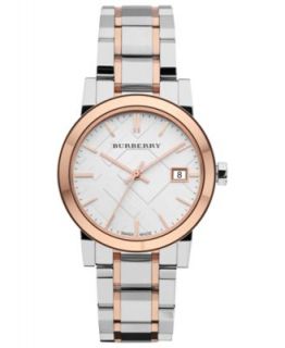 Burberry Watch, Womens Swiss Gold Ion Plated Stainless Steel Bracelet