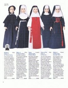Habits Catalog Copy Blessing Nun Dolls Pics 40 Orders