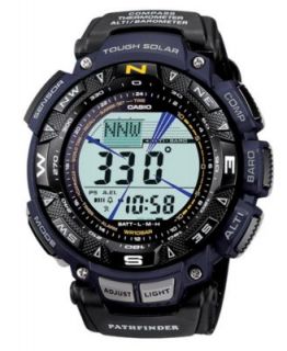 Casio Watch, Digital LCD Pathfinder Titanium Bracelet PAG240T 7   All