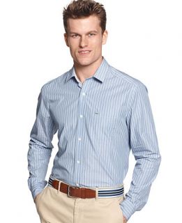 Lacoste Big and Tall Shirt, Stripe Shirt   Mens Casual Shirts