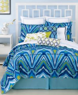 Trina Turk Bedding, Caprice Medallion Printed Coverlet Collection