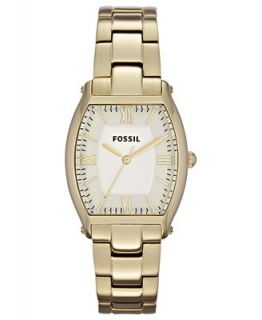 Fossil Watch, Womens Wallace Gold Tone Stainless Steel Bracelet