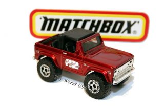 Collectible Matchbox vehicle out of package. These cars are new and