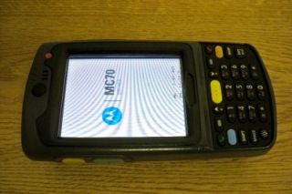 Motorola Symbol MC70 Barcode Scanner WiFi PDA MC7090 PU0DCRFA7WR