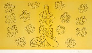 Matisse Henri Mother and Child Lithograph Hand Signed 1949