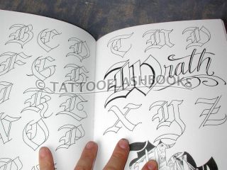 Chicano Script Tattoo Guide Lettering Gangster Book