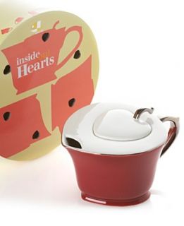 Classic Coffee & Tea by Yedi Drinkware, Cranberry Inside Out Heart