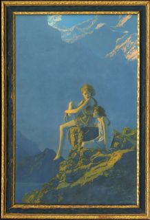 Maxfield Parrish Large 1927 Contentment Print
