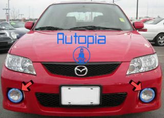 Mazda Protege Fog Lights Driving Bumper Lamps Lamp C