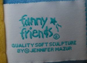 Jennifer Mazur Funny Friends Lippe Momba Fish Plush