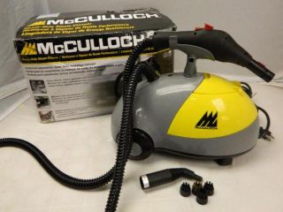McCulloch MC 1275 Heavy Duty Finishsteam 1500 Watts Cleaner Black