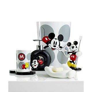 Disney Bath Accessories, Disney Mickey Mouse Collection  