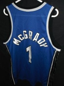 Mens XL Vtg Nike McGrady Orlando Magic NBA Jersey Bball Shirt Swingman