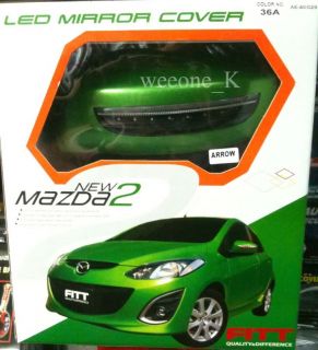 Fitt MAZDA2 Mazda 2 Demio LED Mirror Color Cover