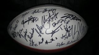 2012 Texas A M Aggies Team Signed Football Certificate Proof
