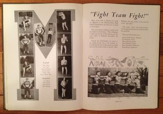 lot vtg High School yearbooks The ARTISAN Mechanicsburg PA 1930s 1940s