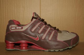 2013 Sample Nike Air Shox NZ EU Leather Running Shoe Trainer 309246 10