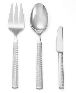 Marchesa by Lenox Flatware 18/10, Braided Opulence 3 Piece Serving Set