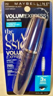 Maybelline The Classic VolumExpress Waterproof Mascara in Brownish