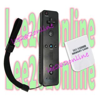 Wireless Remote Controller For NINTENDO WII Game+128 MB Memory Card