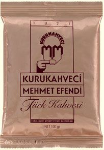 kurukahveci mehmet efendi turkish coffee pillow pack 100g