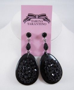 Tarina Tarantino Black Dahlia Abagail Earrings