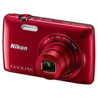 Nikon Coolpix S4200 16 0 MP Digital Camera Red