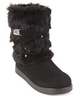 by GUESS Shoes, Archy Faux Fur Cold Weather Boots