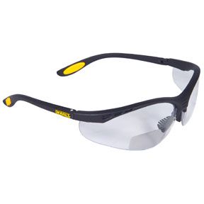 Bifocal Safety Glasses Dewalt Reinforcer 2 0 Mag Clear