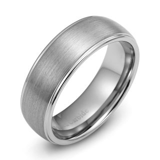 Mens Wedding Ring New Tungsten Carbide Band Size 8 12