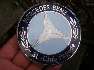 Mercedes Benz 230 250 280 SL Club Pagode Germany Badge