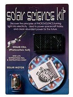 Solar Science Kit Conversion of Sun Power Science Fair Project