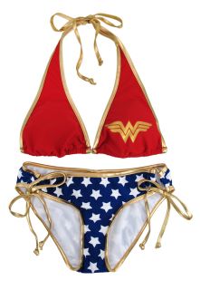DC Comics Wonder Woman String Bikini Superhero Size XL