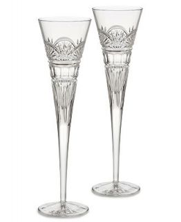Waterford Flutes, Jim OLeary 50th Anniversary Toasting Pair