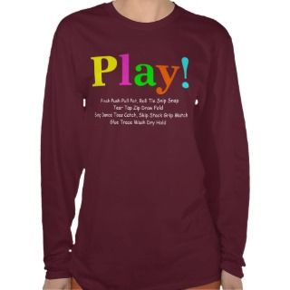 Play Occupational Therapy T shirts