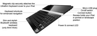 Logitech Ultrathin Keyboard Cover for iPad 2 and New iPad 3 920 004013