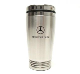 Mercedes Benz Logo Tumbler Coffee Cup Travel Mug 16oz