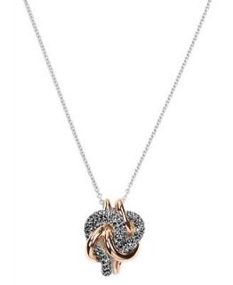 Judith Jack Necklace, 14k Rose Gold Plated Sterling Silver and