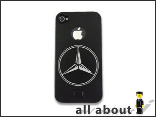 Mercedes Benz Logo for I Phone 4 4S Protective Metal Case Aluminum