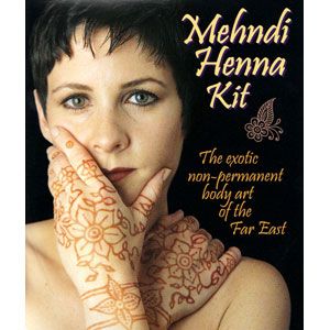 Jacquard Mehndi Henna Far East Complete Body Art Kit Temporary Tattoo
