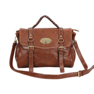 UK Style Faux PU Leather Shoulder Bag Handbag Messenger Bag Cross Body