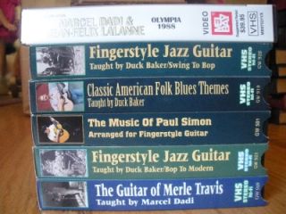 Guitar Jazz Folk Blues Merle Travis Dadi Lalanne Duck Baker Learn