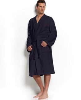 Nautica Sleepwear, Shawl Collar Plush Robe   Mens Pajamas & Robes