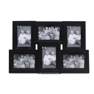 Melannco 6 Opening Ribbed Collage Frame