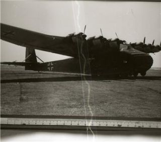 C418 WWII German Messerschmitt Me 323 Gigant Plane Negative