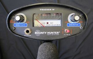 Bounty Hunter Metal Detector Tracker IV